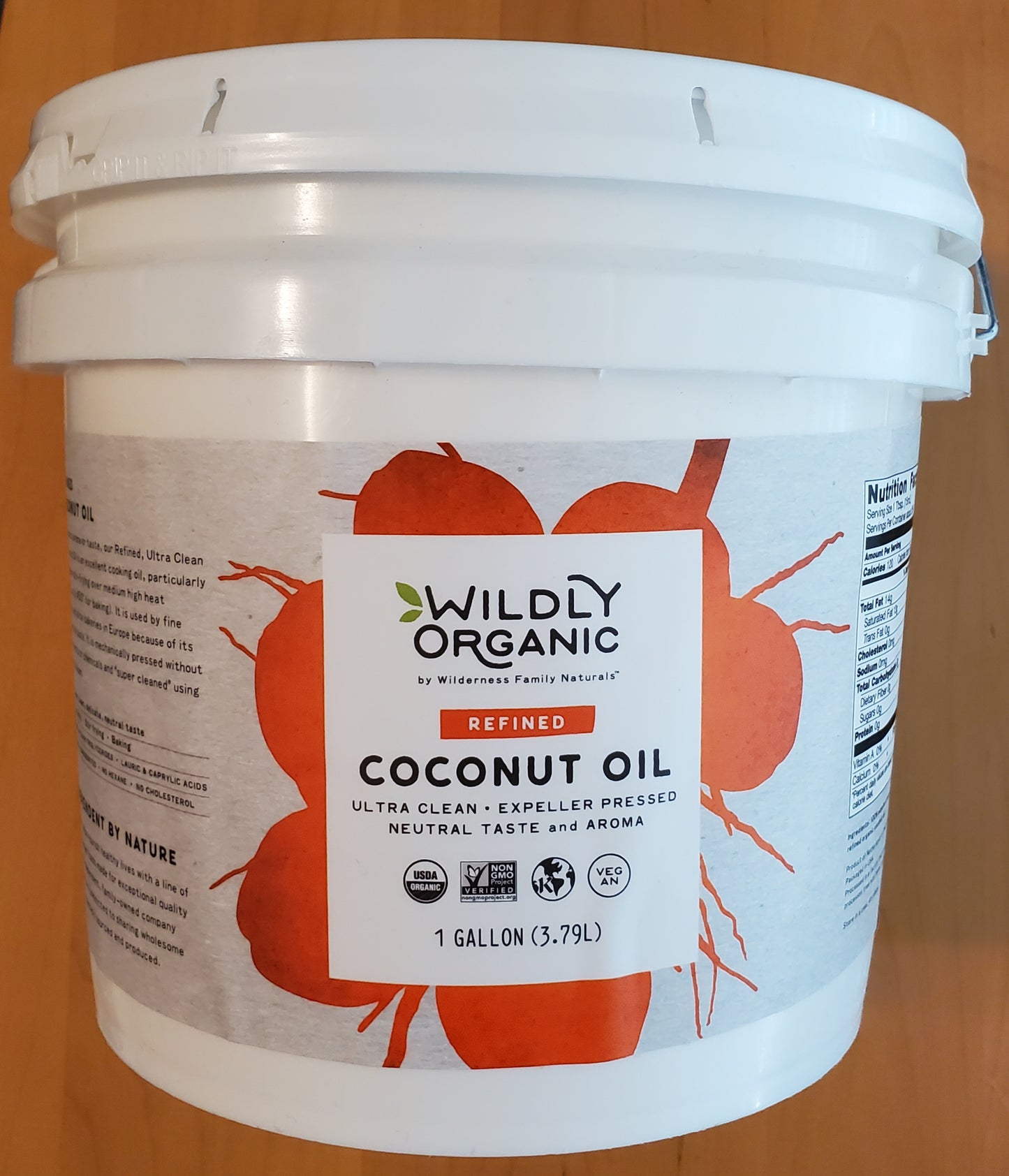Refined Organic Coconut Oil - Expeller Pressed