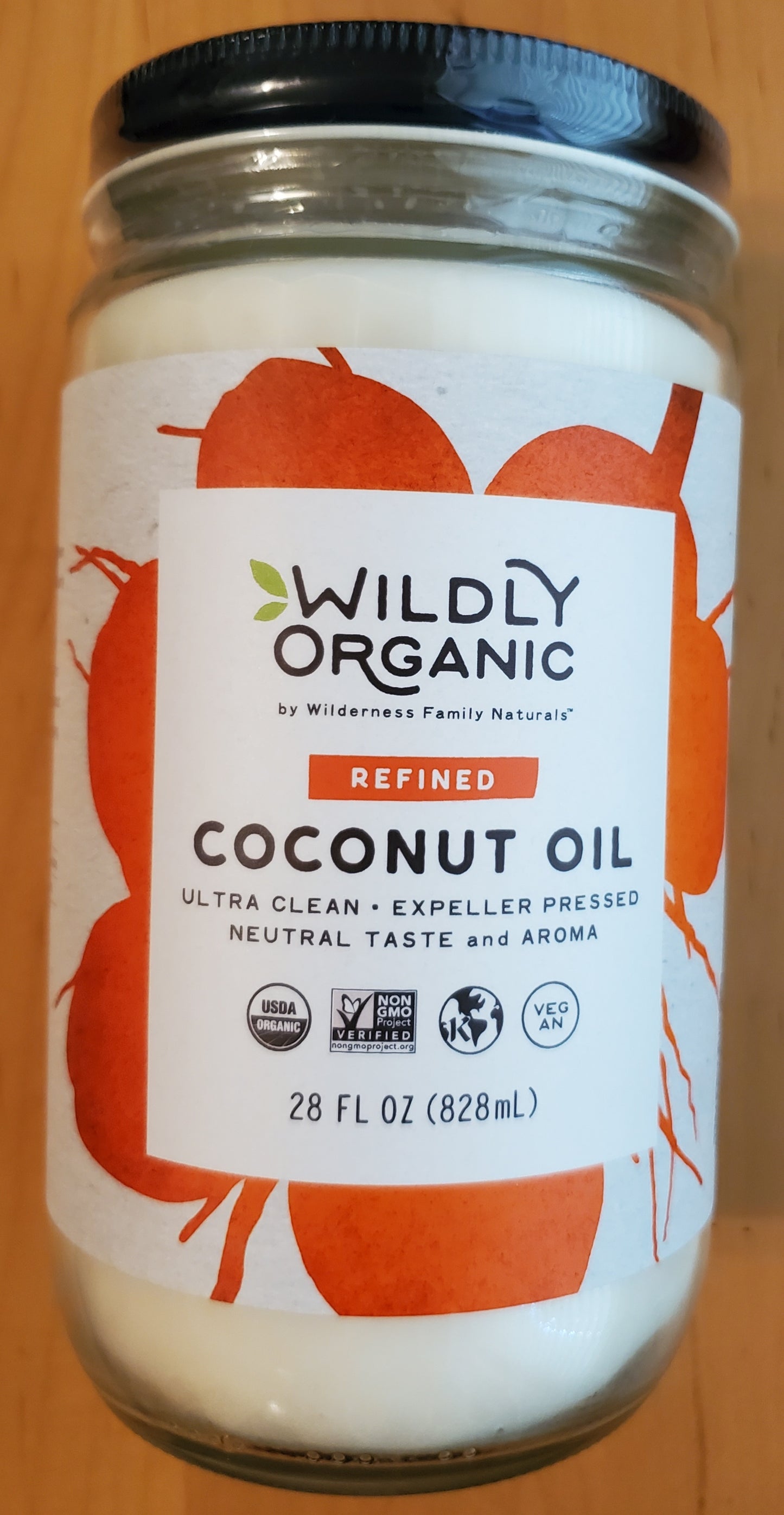 Refined Organic Coconut Oil - Expeller Pressed