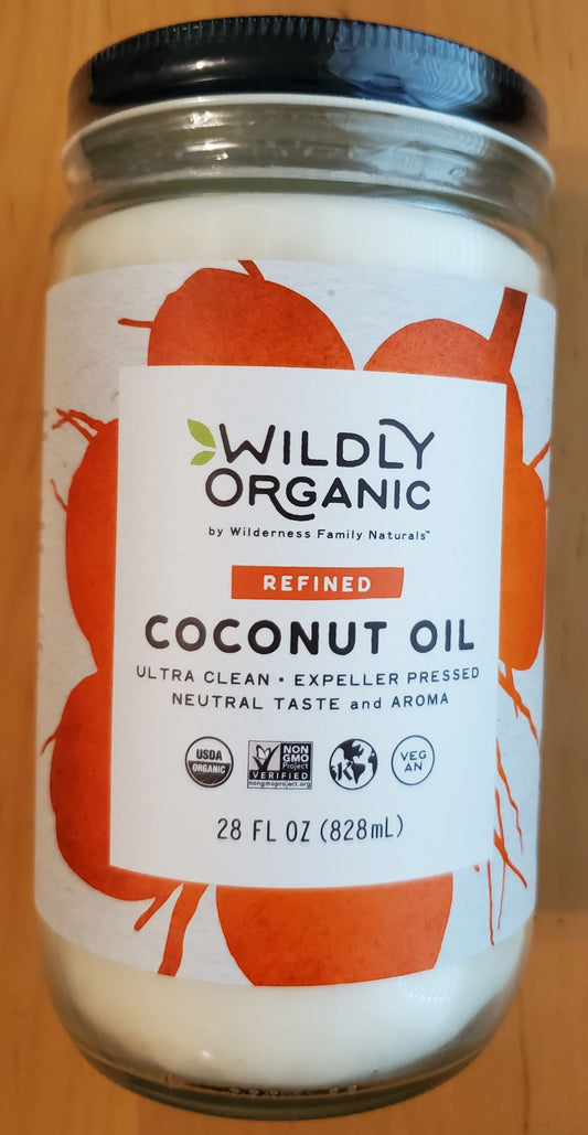 Refined Organic Coconut Oil - Expeller Pressed