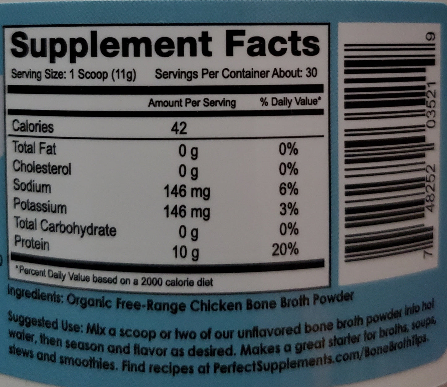 Chicken Bone Broth Powder