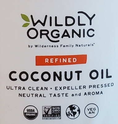 Refined Organic Coconut Oil - Expeller Pressed